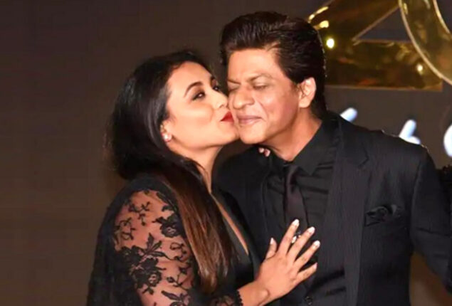 SRK reviews Cheers for “my Rani Mukerji” in Mrs. Chatterjee vs. Norway