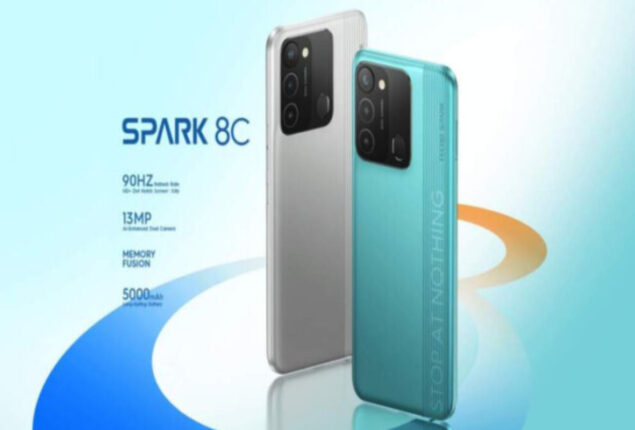 Tecno Spark 8C price in Pakistan & Specifications