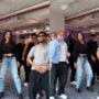 Raveena Tandon dances to Tip Tip Barsa Paani with Norwegian dance crew