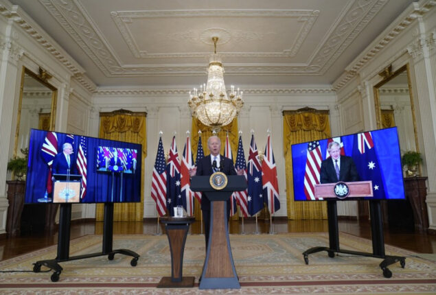 China issues a warning to AUKUS allies