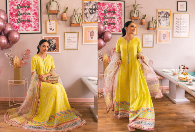 Ayeza Khan looks ravishing in yellow