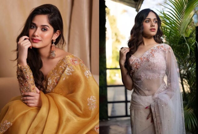 Jannat Zubair Is Divine Beauty In Sarees