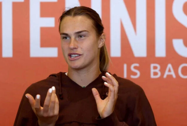 Aryna Sabalenka discusses hate she experienced in locker room