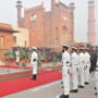 Pakistan day celebration at Allama Iqbal’s Mausoleum