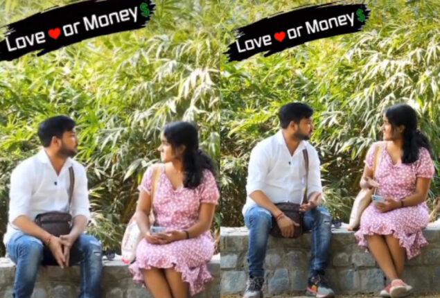 Love Or Money in a Viral Video? Let you know the girl’s choice 