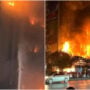 Police probes fire incident at high-rise building in Karachi