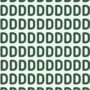 Brain Teaser: Can you spot the Hidden O Among Ds in picture?
