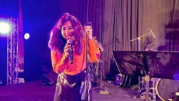 Pakistani Popstar Komal Rizvi left the audience spellbound with a mesmerising performance in Orlando
