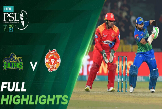 IU vs MS Full Highlights: Islamabad United vs Multan Sultans Full Match Highlights | Match 24