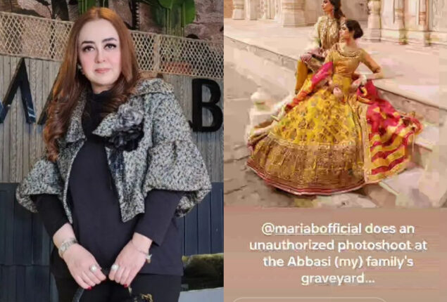 Maria B faces criticism for shooting campaign in ‘Ancestral Graveyard’