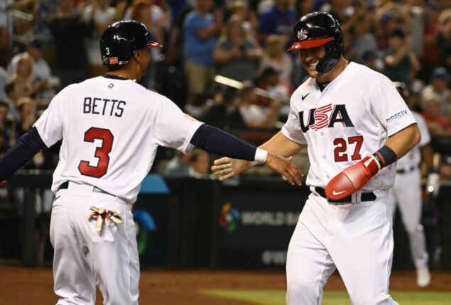 US gets back on track in World Baseball Classic with Mike Trout blast