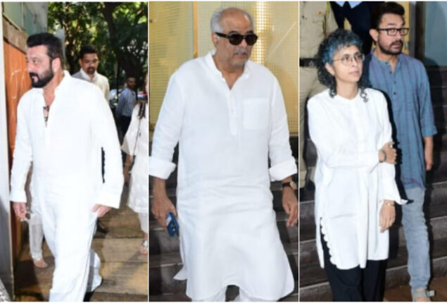 Several celebrities attend Kishor Bajaj’s prayer meet