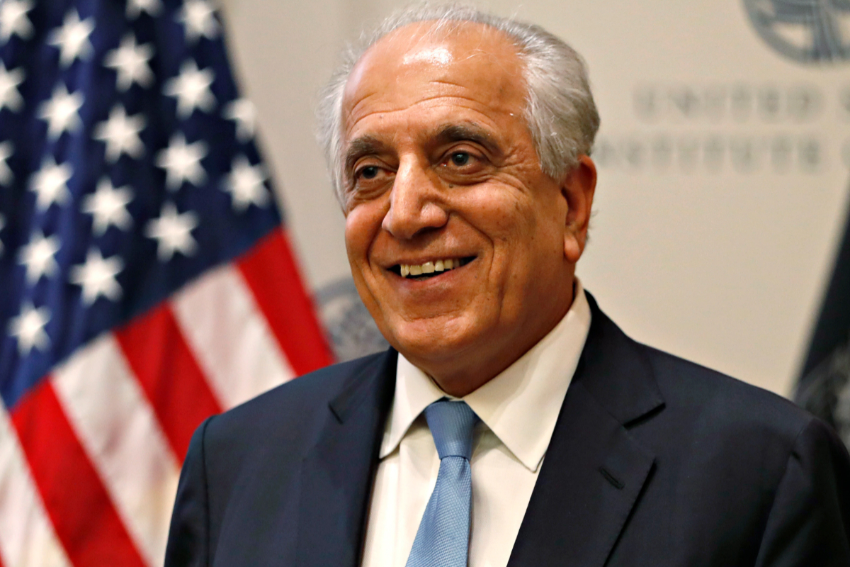 Former US Special Representative Zalmay Khalilzad.