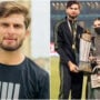 Shaheen Afridi spotted celebrating PSL8 victory with his wife