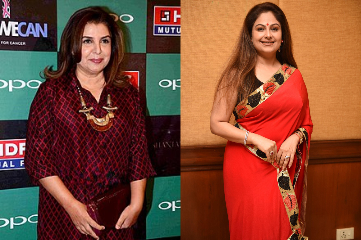 Ayesha Jhulka & Farah Khan