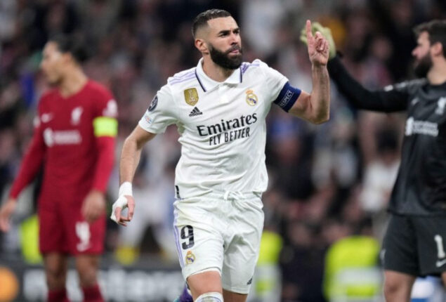 Real Madrid defeats Liverpool & advances to CL quarter finals