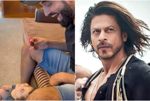 Irfan Pathan’s son dances to the song Jhoome Jo Pathaan