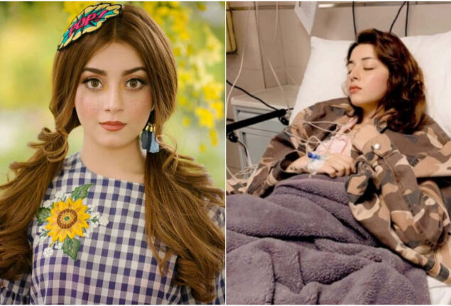 Alizeh Shah hospitalized after suffering severe food poisoning