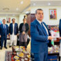 Sajid Hussain Turi honoured to meet H.E. Khazar Farhadov