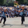 School girl’s powerfull dance performance on ‘Saami Saami’