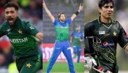 Shahid Afridi Misbah-ul-Haq Mohammad Amir