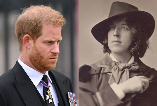 Prince Harry and Oscar Wilde have a lot of things in common