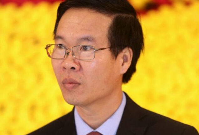  Vietnam Communist Party has nominated Vo Van Thuong as its new president