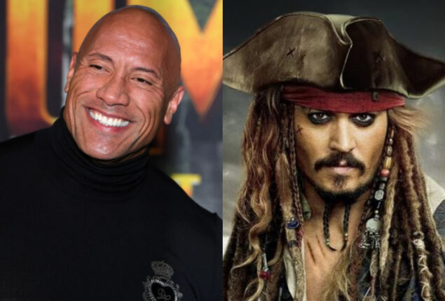 Dwayne Johnson to replace Johnny Depp as the lead?