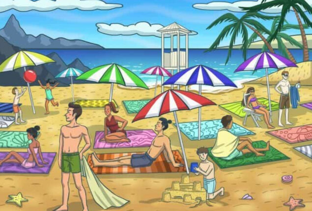 Optical Illusion: Can you spot a dolphin on the beach in 5 seconds