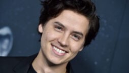 Cole Sprouse lights a ciggy Mid-Podcast