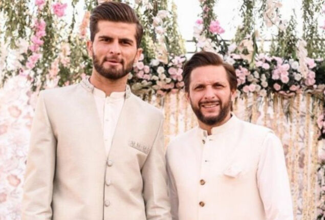 Shahid Afridi defended by his son-in-law Shaheen Shah Afridi