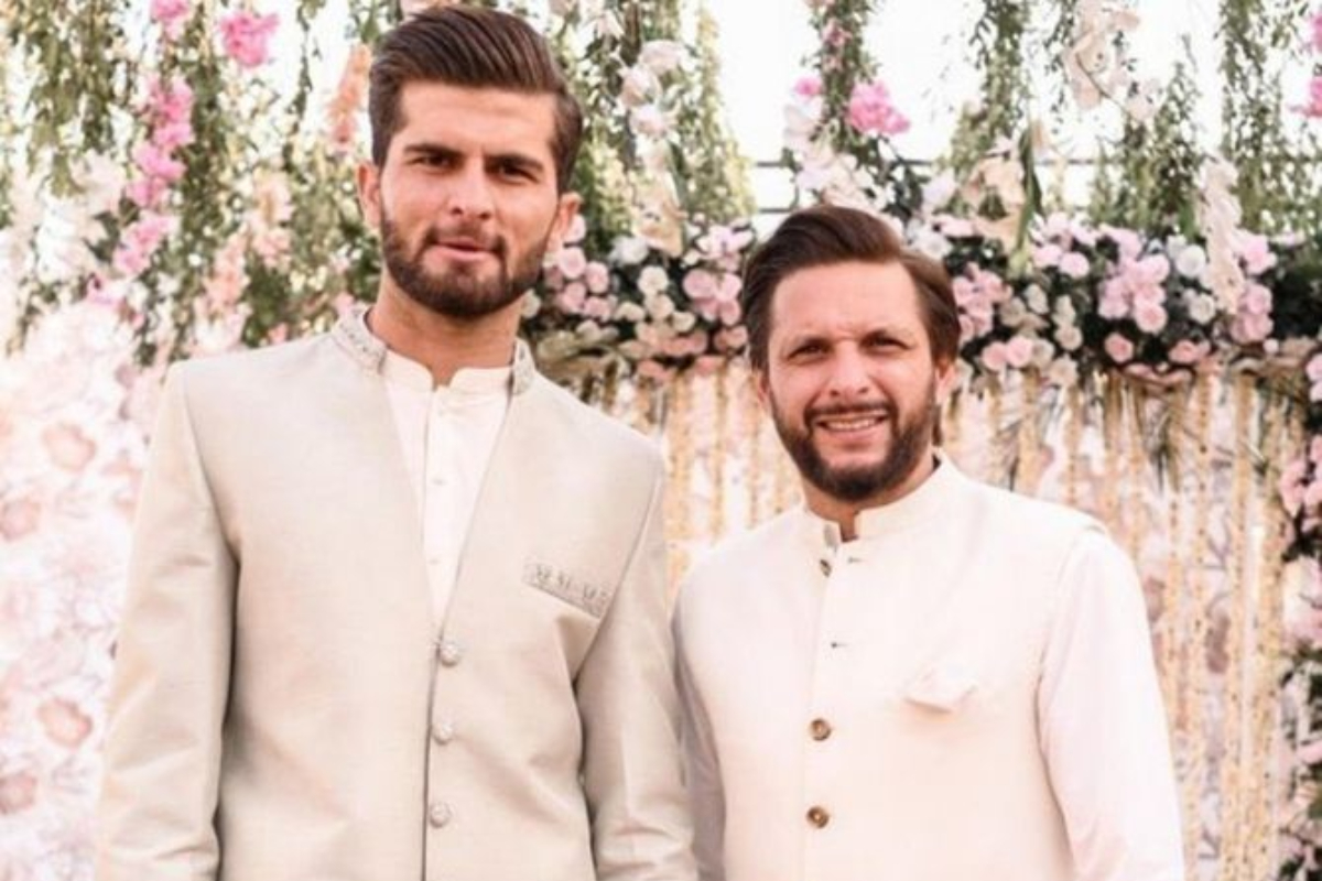 Shahid Afridi Shaheen Afridi