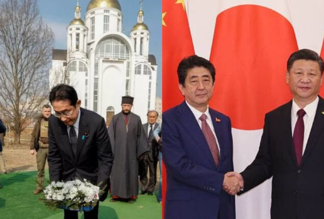 Japan and China leaders go to rival capitals during the Ukraine war