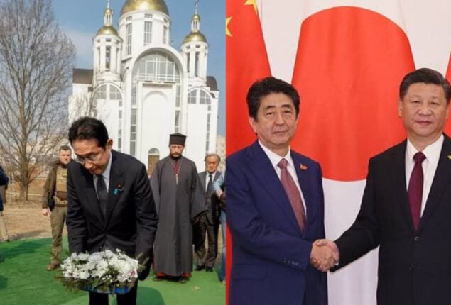 Japan and China