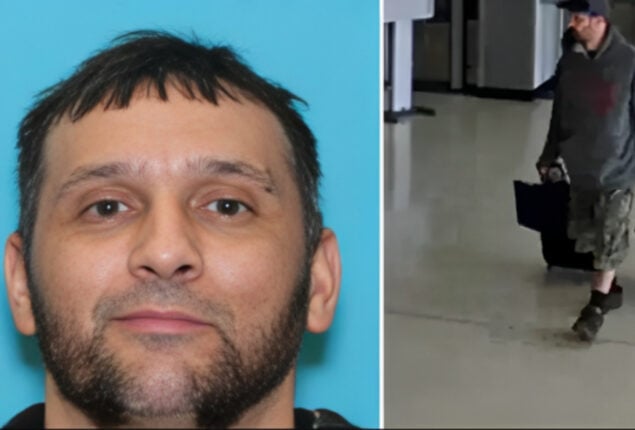 US airport, Man detained after explosive discovered in suitcase