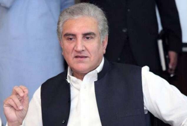 Qureshi demands clarification from Ishaq Dar on nuclear weapons