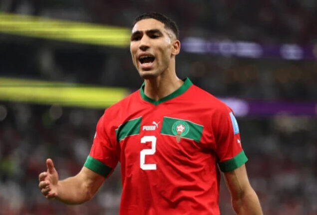 Morocco defender Achraf Hakimi charged with rape case