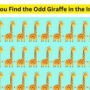 Brain Teaser: Joey The Hungry Giraffe is Missing! Find him in the Tower within 11 sec
