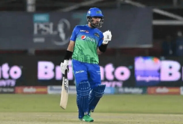 PSL 2023: Khushdil Shah of Multan Sultans fined for violating rules