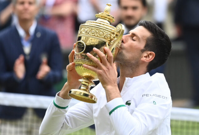 Novak Djokovic is looking forward to next year’s Olympic Games in Paris
