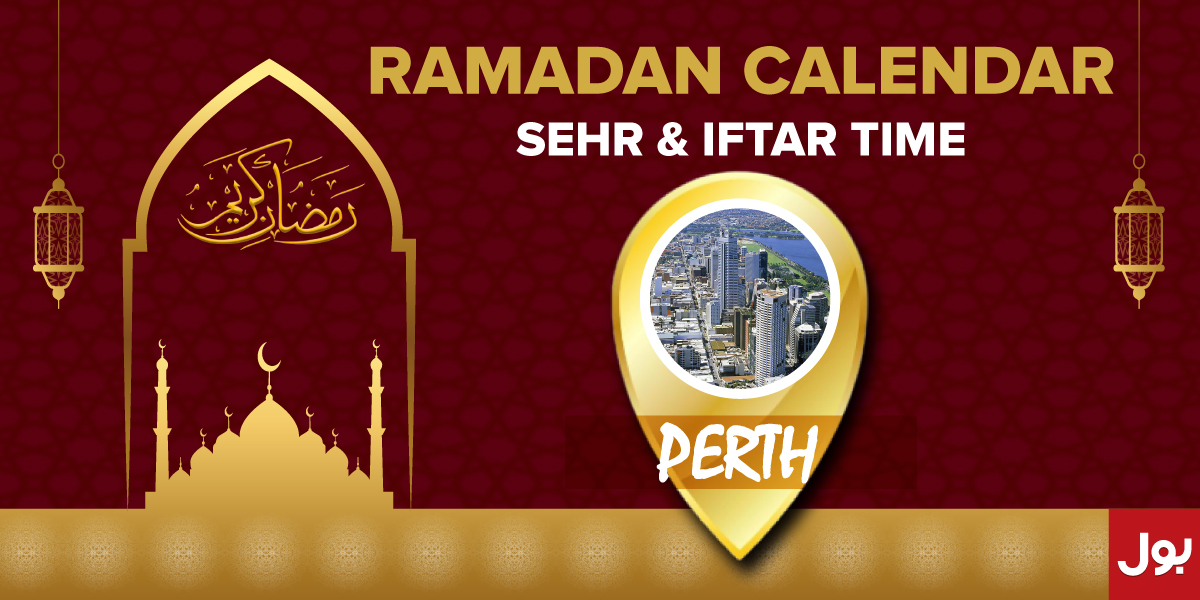 Ramadan Calendar Perth 2023