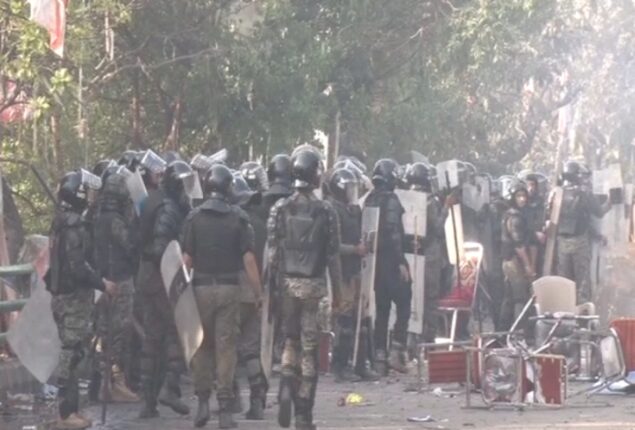 PTI moves LHC against police brutality at Zaman Park