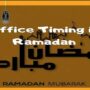 Ramadan 2023 office timings: Working hours will be from 8am to 2pm in KP