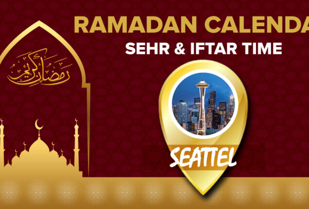 Ramadan Calendar Seattle 2023