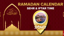Ramadan Calendar Sydney 2023