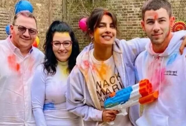 Priyanka Chopra shares her Holi moments with Nick Jonas