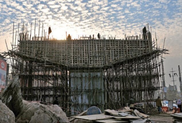 Under-construction Bhara Kahu bypass collapses