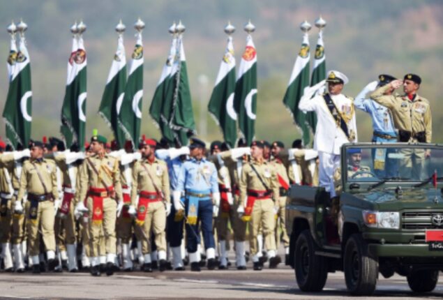 Pakistan Day parade rescheduled on 25th March