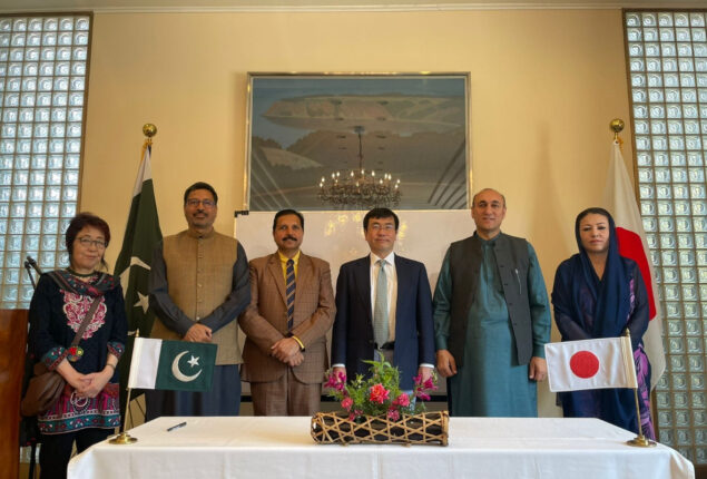 Japan provides grant assistance to five NGO development projects in Pakistan