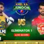 PSL live score 2023: Islamabad United vs Peshawar Zalmi Live Score | IU vs PZ Match 32